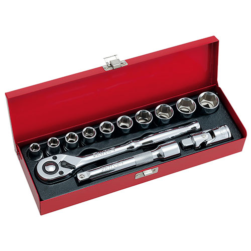 他サイト： 藤原産業 SK11 1/2ソケットレンチセット TS-413M 13PCS 【品番:4977292265102】の商品画像