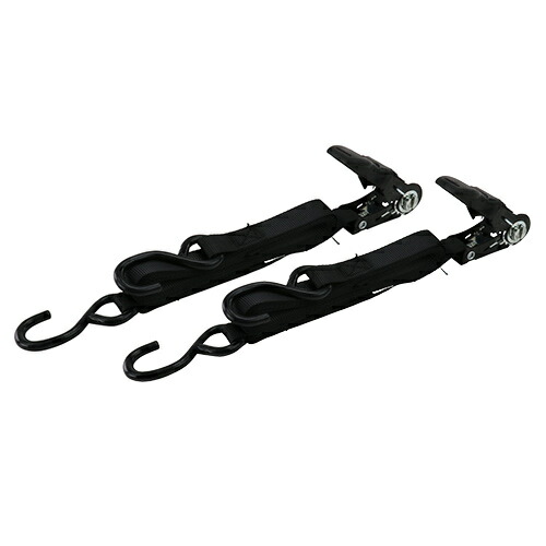 他サイト： 藤原産業 E-Value ラチェット式ベルト荷締機 ERT-25SR(BK)2p 【品番:4977292226554】の商品画像