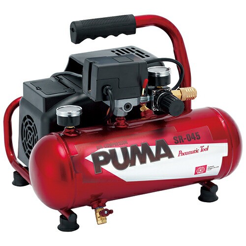 他サイト： 藤原産業 SK11 エアコンプレッサSR-045 SR-L04SPT-01 【品番:4977292450034】の商品画像