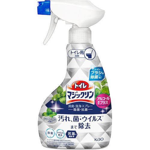 他サイト： 花王 Kao トイレマジックリン消臭・洗浄スプレー 除菌・抗菌 本体 【品番:424983】【JAN:4901301424983の商品画像