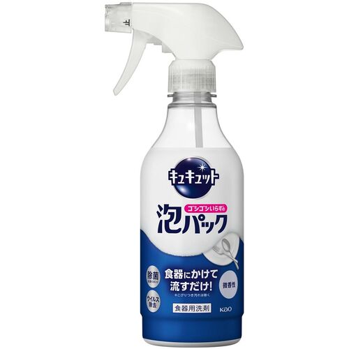 他サイト： 花王 Kao キュキュット ゴシゴシいらずの泡パック 微香性 本体 430ml 【品番:435903】【JAN:49013014の商品画像