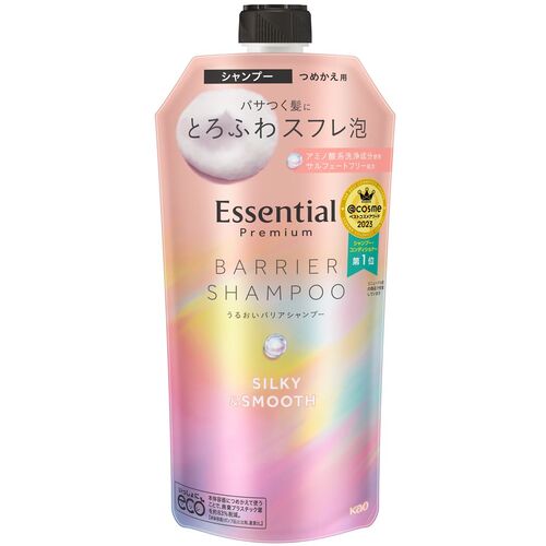 他サイト： 花王 Kao エッセンシャルプレミアムバリアSPシルキーつめかえ 【品番:436801】【JAN:4901301436801】の商品画像
