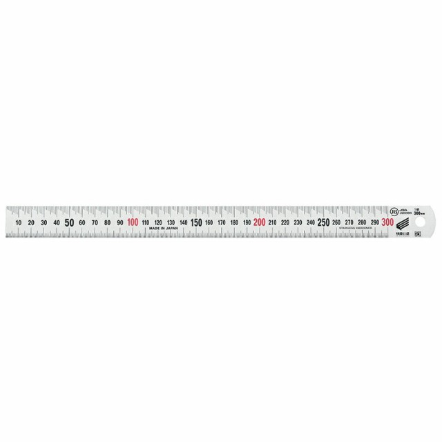 他サイト： 新潟精機 SK シルバースケール 快段目盛 300mm SV-300KD 【品番:4975846661417】の商品画像