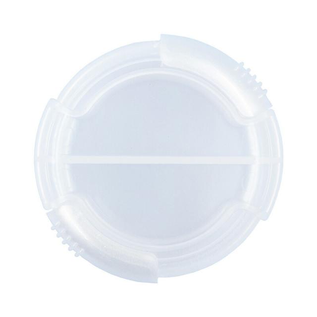 他サイト： シンコハンガー ライフエイド くすり携帯プチダブルラウンド ホワイト 【品番:4973228171554】の商品画像