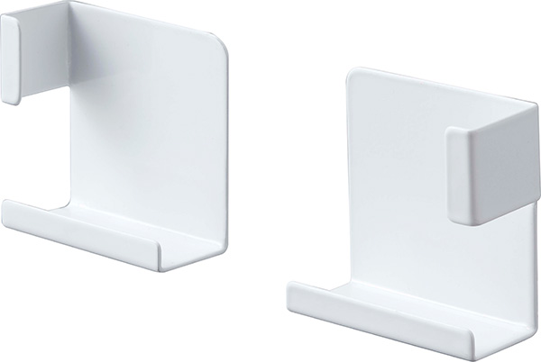 他サイト： 山崎実業 マグネットバスルームタブレットホルダー ミスト ホワイト 4903208049832 【品番:04983】の商品画像