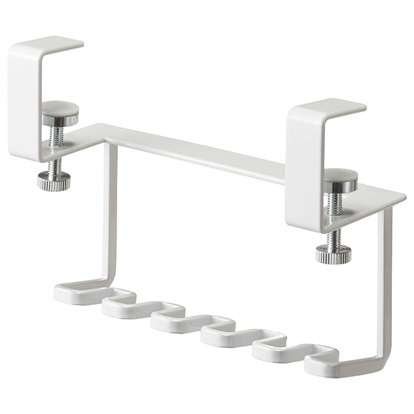 他サイト： 山崎実業 洗面戸棚下歯ブラシホルダー タワー ホワイト 4903208050067 【品番:05006】の商品画像