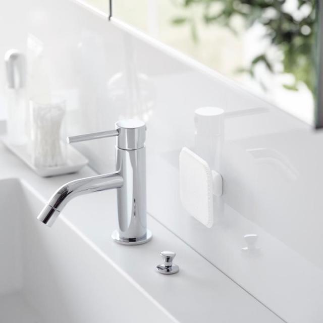 他サイト： 山崎実業 マグネットサニタリーシリコーンスポンジ タワー ホワイト 4903208018425 【品番:01842】の商品画像