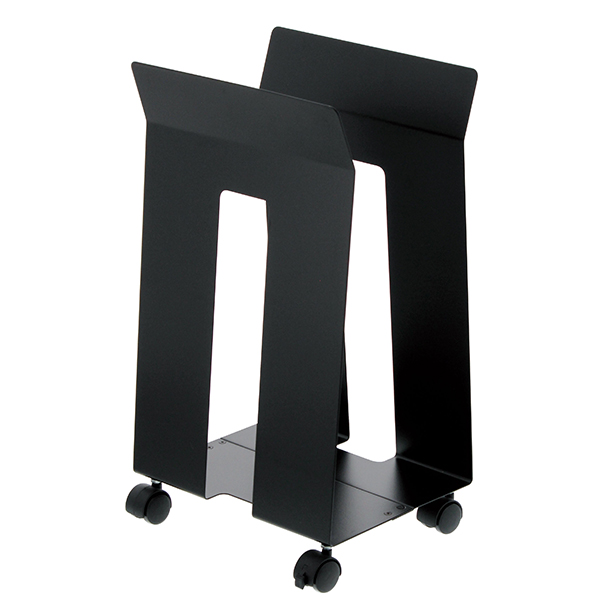 他サイト： 山崎実業 ダンボール&紙袋ストッカー フレーム ブラック 4903208033022 【品番:03302】の商品画像