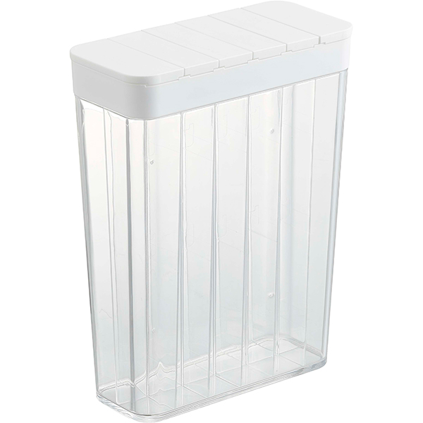 他サイト： 山崎実業 1合分別 冷蔵庫用米びつ タワー ホワイト 4903208037600 【品番:03760】の商品画像