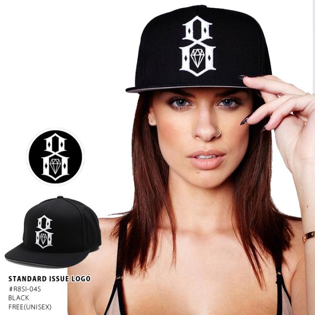 b系 ヒップホップ ストリート系 ファッション メンズ レディース キャップ 【R8SI,04S】≪STANDARD ISSUE LOGO≫ レベルエイト REBEL8 ス|au Wowma!(ワウマ)