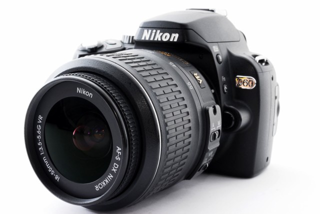 デジタル一眼レフカメラ 中古 Wi Fi Nikon ニコン D60 18 55mm レンズキットの通販はau Pay マーケット カメラショップcantik