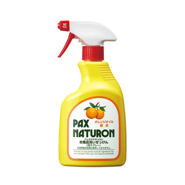 他サイト： 太陽油脂 パックスナチュロン お風呂洗いせっけん 泡スプレー 500mLの商品画像