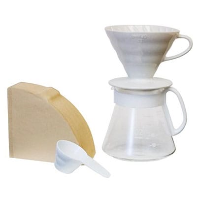 ハリオサイエンス V60セラミックドリッパー02セット XVDD-3012W