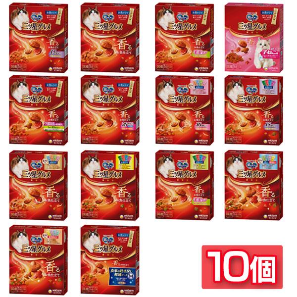 他サイト： 【10個セット】キャットフード ユニ・チャーム ペット まとめ買い 銀のスプーン 三ツ星グルメ 香るお魚仕立て(240g/200の商品画像