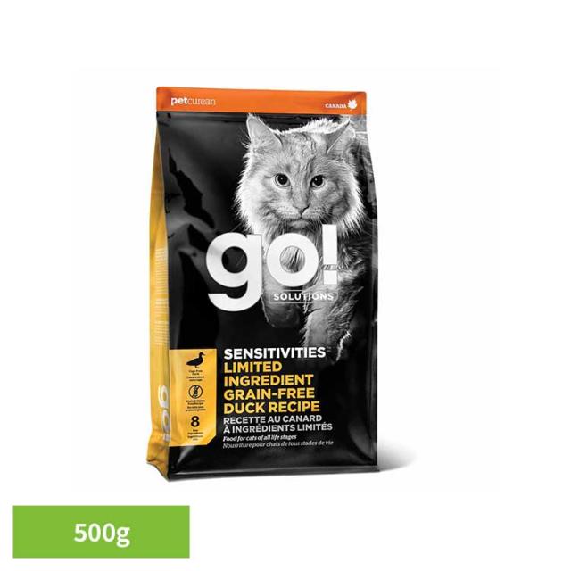 他サイト： GO!GF センシティブキャット ダック 500g グローバルペットニュートリション 【B】 キャットフード グレインフリー プの商品画像