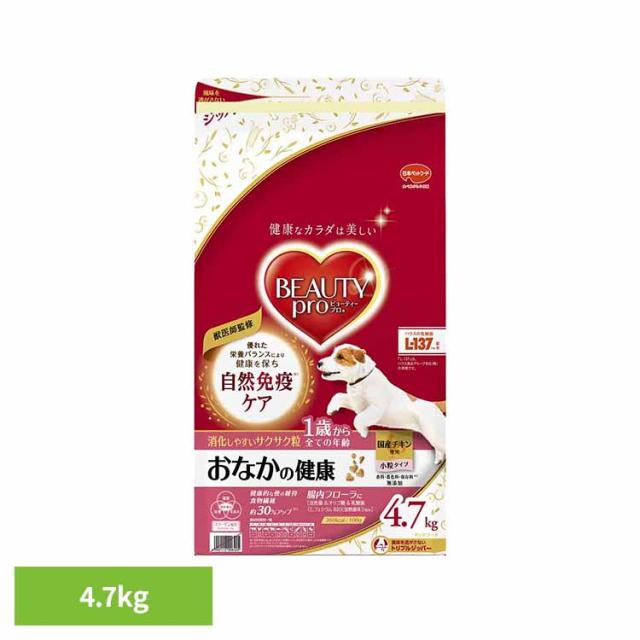 他サイト： ドッグフード ビューティープロ ドッグ おなかの健康 1歳から ドライフード 成犬用 シニア 対応 総合栄養食 4.7kg 獣医の商品画像
