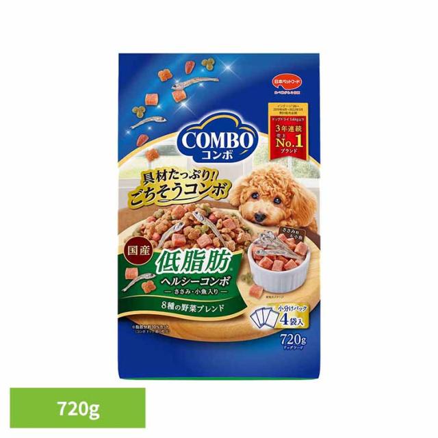 他サイト： ドッグフード コンボ COMBO ドッグ 低脂肪 ヘルシーコンボ ドライフード 成犬用 シニア 対応 総合栄養食 720g (1の商品画像