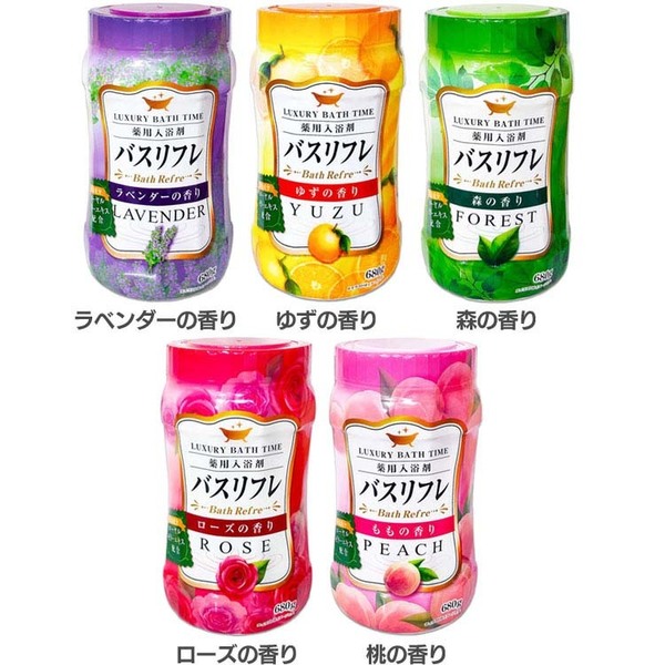 他サイト： 入浴剤 温浴 薬用 バスリフレ 薬用入浴剤 ライオンケミカル 入浴剤 温浴 薬用 本体 日本製 疲労回復 ラベンダー ゆず 森のの商品画像