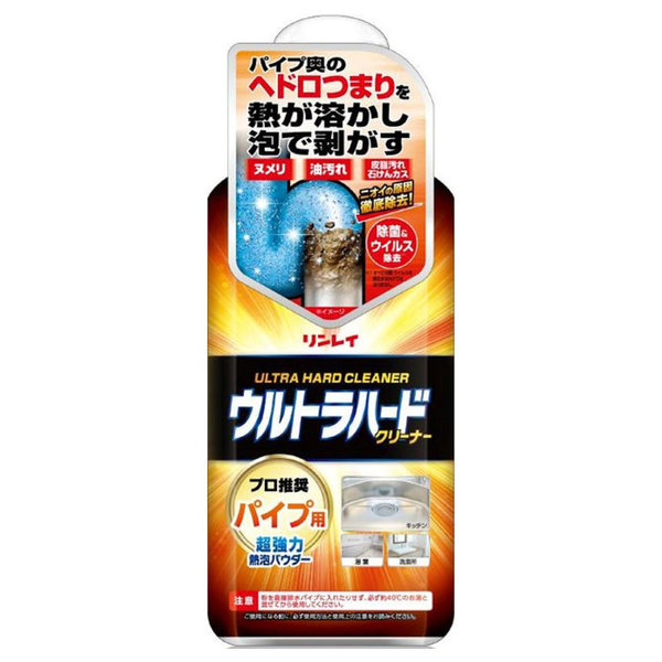 他サイト： 住居用洗剤 日用消耗品 掃除 ウルトラハードクリーナーパイプ用 500g リンレイ ウルトラハードクリーナー ウルトラハード パの商品画像