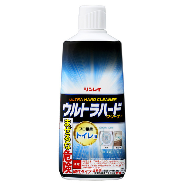 他サイト： 住居用洗剤 日用消耗品 掃除 ウルトラハードクリーナー トイレ用 500g リンレイ ウルトラハードクリーナー ウルトラハード の商品画像