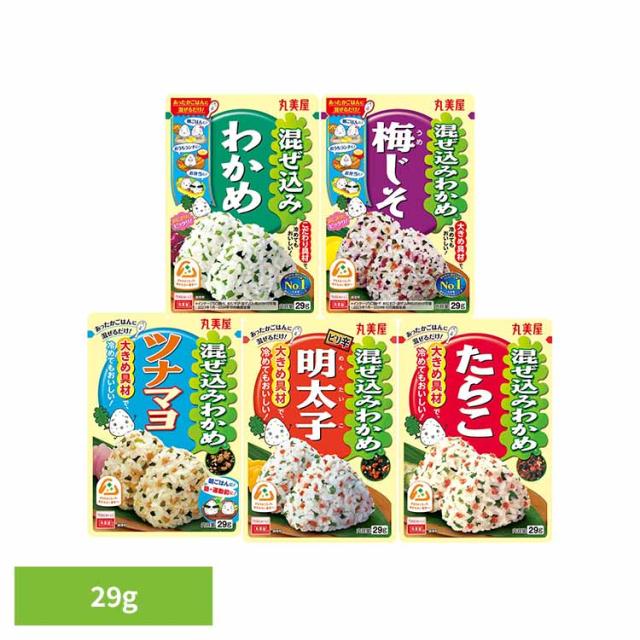 他サイト： 混ぜ込みわかめ 丸美屋食品工業株式会社 ふりかけ 混ぜ込み わかめ おむすび おにぎり ごはん お弁当 朝食 昼食 夕食の商品画像