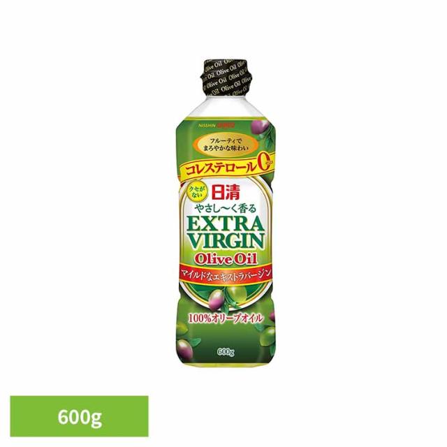 他サイト： 日清 エキストラバージン オリーブオイル コレステロール0 香る 油 日清やさし〜く香るエキストラバージンオリーブオイル 600の商品画像