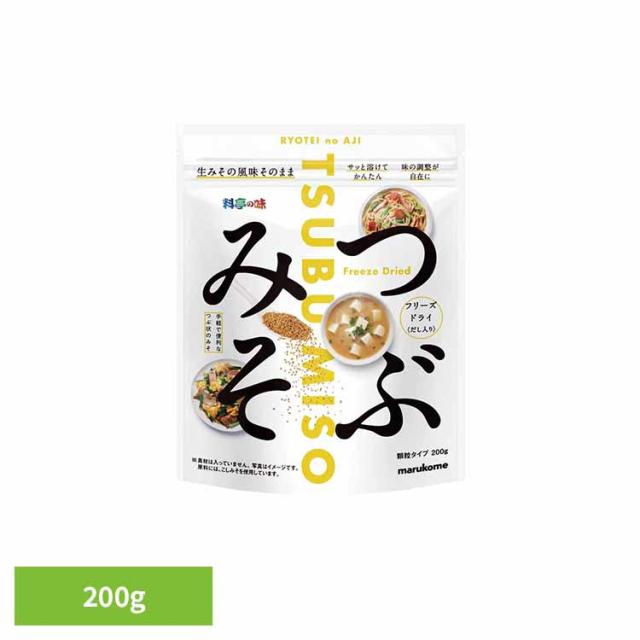 他サイト： 味噌 FD顆粒 料亭の味 つぶみそ 長期保存 フリーズドライ 大容量 マルコメ 料亭の味 FDつぶみそ 200g 料亭の味 味噌の商品画像