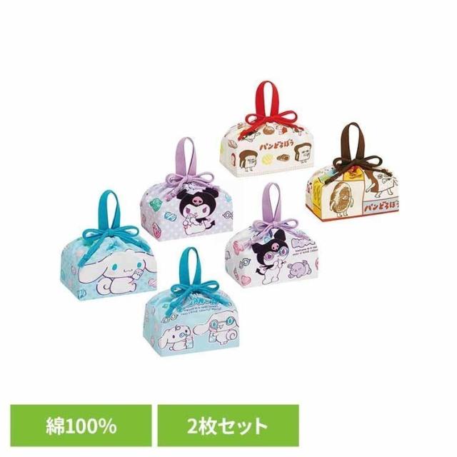 他サイト： キャラ グッズ かわいい 子供 キッチン 雑貨 弁当 巾着 ランチバッグ おべんとう ランチ巾着 2枚セット スケーター (メーの商品画像