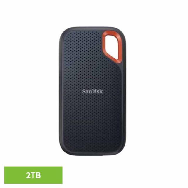 他サイト： ポータブルSSD 2TB sandisk サンディスク コンパクト 大容量 データ保存 動画撮影 SanDisk エクストリームの商品画像