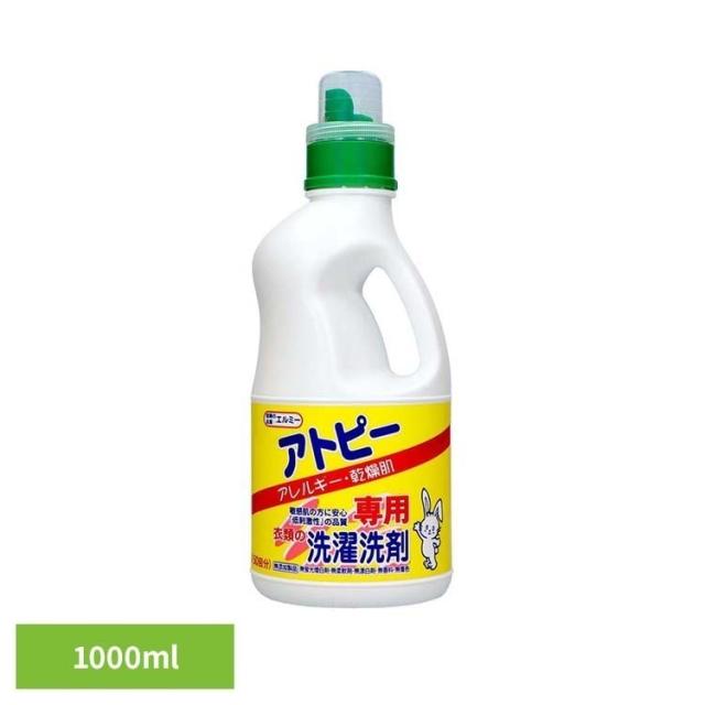 他サイト： アトピー 敏感肌 低刺激 衣類洗剤 ストック 大容量 エルミー アトピー衣類の洗濯洗剤 1000mL エルミー elmie アトの商品画像
