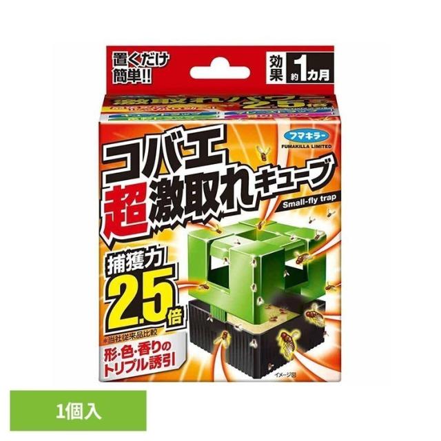 他サイト： フマキラー コバエ ハエ 害虫 フマキラ− コバエ超激取れキュ−ブ フマキラ− フマキラー コバエ ハエ 害虫の商品画像