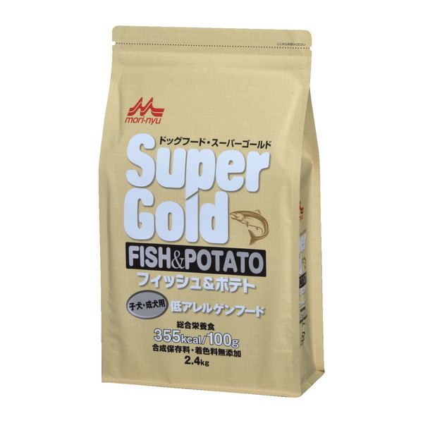 他サイト： 森乳サンワールド SGフィッシュ&ポテト子犬・成犬用2.4kgの商品画像