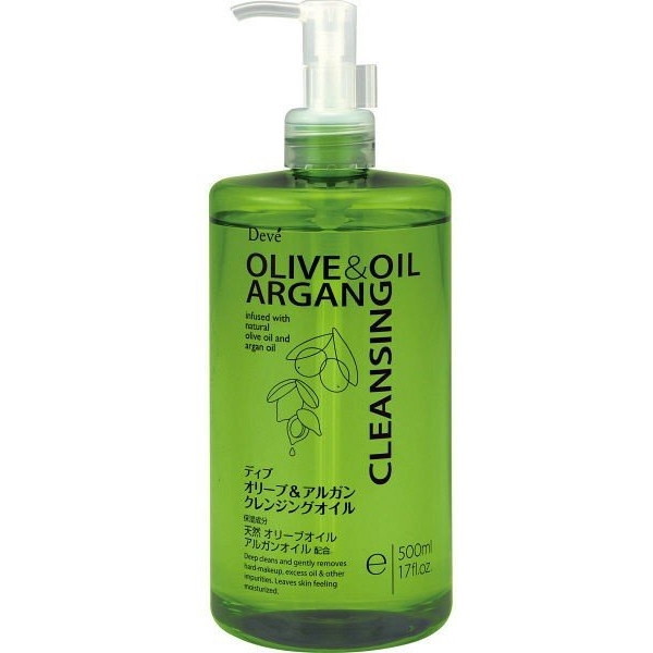 他サイト： ディブ オリーブ&アルガン クレンジングオイル 500ml 熊野油脂の商品画像