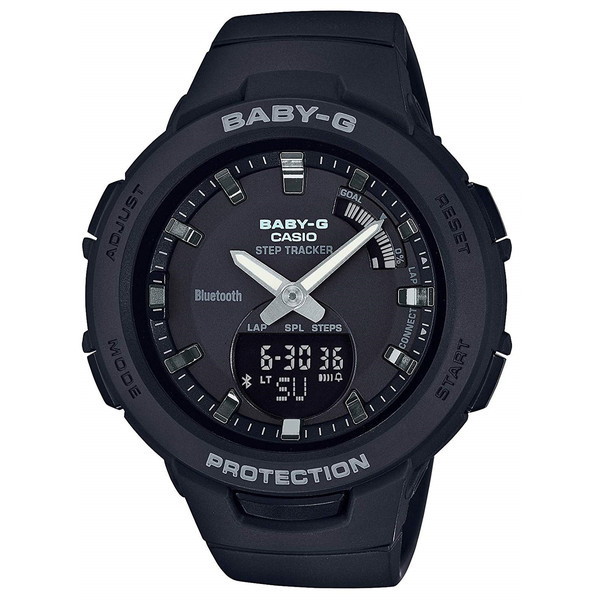他サイト： CASIO(カシオ) BSA-B100-1AJF Baby-G ジー・スクワッド [クォーツ腕時計(レディースウオッチ)]の商品画像