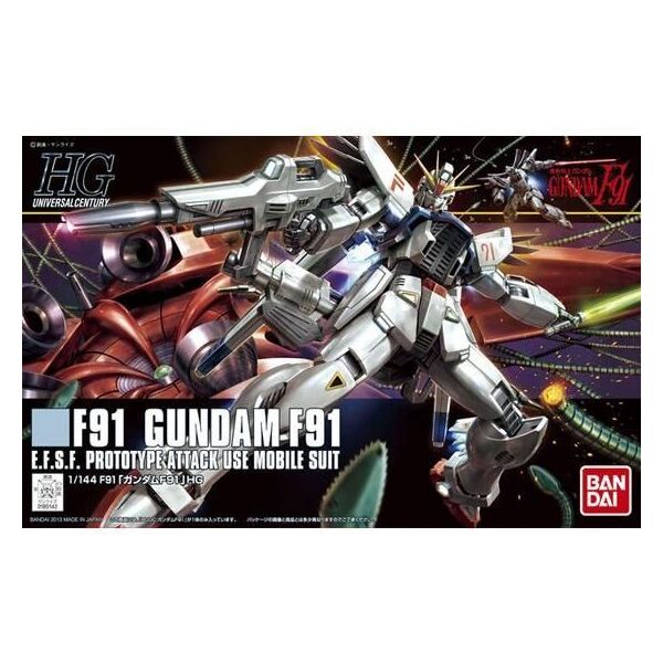 他サイト： HGUC ガンダムF91 BANDAI SPIRITS 機動戦士ガンダムの商品画像
