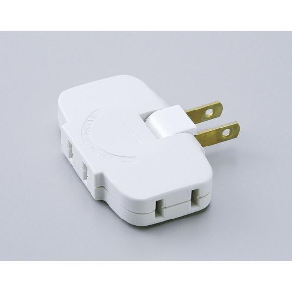 他サイト： LP-A1536(W) ELPA ホワイト [EDLPコーナータップ 3個口]の商品画像