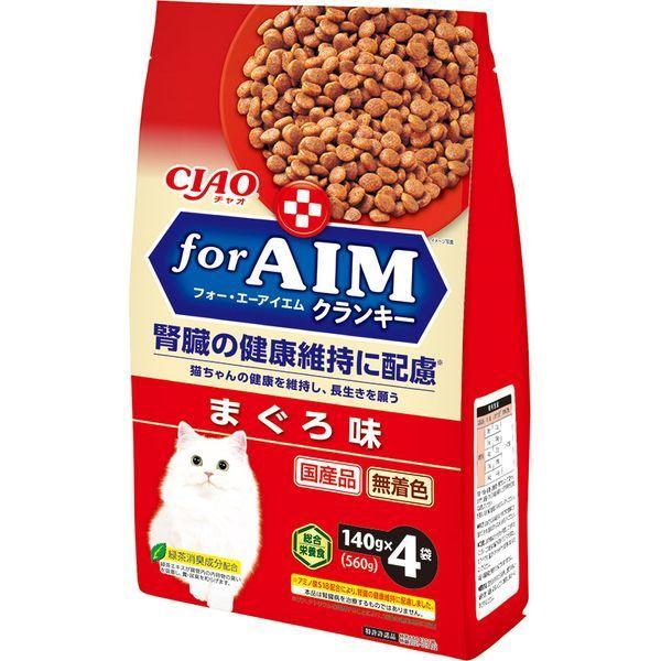 他サイト： CIAO for AIMクランキー 140g×4袋 まぐろ味 いなばペットフードの商品画像