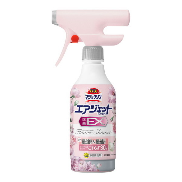 他サイト： バスマジックリン エアジェット 除菌EX フラワーシャワーの香り 本体 390ml 花王の商品画像