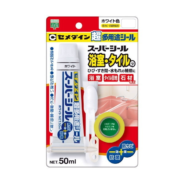 他サイト： セメダイン セ) スーパーシール 50ml BP ホワイト SX-017の商品画像