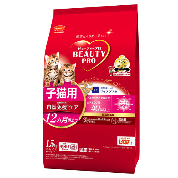他サイト： 日本ペットフード ビューティープロ 子猫用 1.5Kgの商品画像