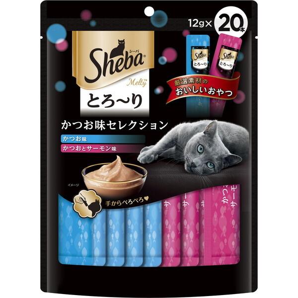 他サイト： シーバ とろ〜り メルティ かつお味セレクション 12g×20本 マースジャパンリミテッドの商品画像