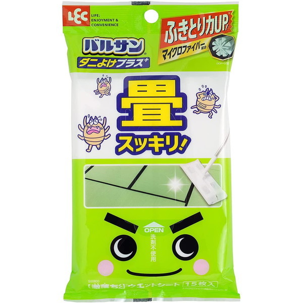 他サイト： LEC バルサン 激落ちシート 畳用 ダニよけプラス 15枚入の商品画像