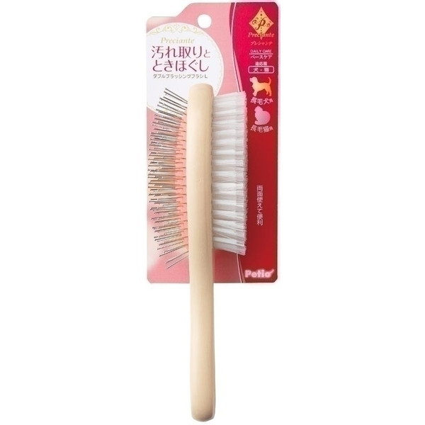 他サイト： ヤマヒサ プレシャンテ ダブルブラッシングブラシ Lの商品画像