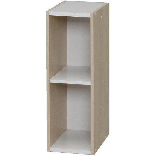 他サイト： アイリスオーヤマ UB-6020 スペースユニット ホワイト/ライトメープル メーカー直送の商品画像