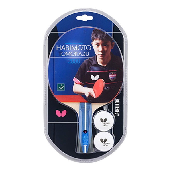 他サイト： Butterfly 張本智和 2000 [卓球ラケット ラバーばり]の商品画像