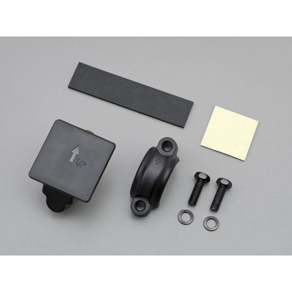 他サイト： デイトナ D77791 [ハンドルクランプブラケット φ22.2/φ25.4 樹脂ブラック]の商品画像