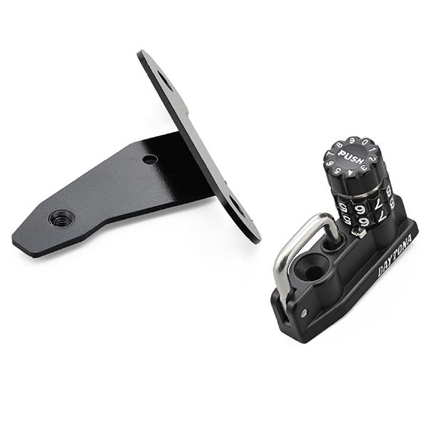 他サイト： D48703 ヘルメットロック CB650R/CBR650R(19ー23)専用 ヘルメットホルダー ダイヤルタイプ デイトナの商品画像