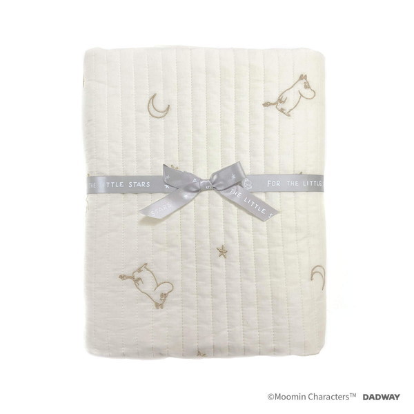 他サイト： キルトケット L ステラ オフホワイト NZMB005150222 ムーミンベビーの商品画像