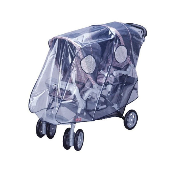 他サイト： 二人乗りベビーカー用レインカバーUP 縦型 スマートスタートの商品画像