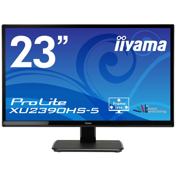 他サイト： iiyama XU2390HS-B5 ProLite [23型ワイド液晶ディスプレイ]の商品画像
